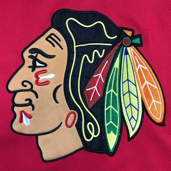 NHL Chicago Blackhawks Sports Team Patrick Kane #88 Men’s Red Ice Hockey Jersey - Picture 3 of 14